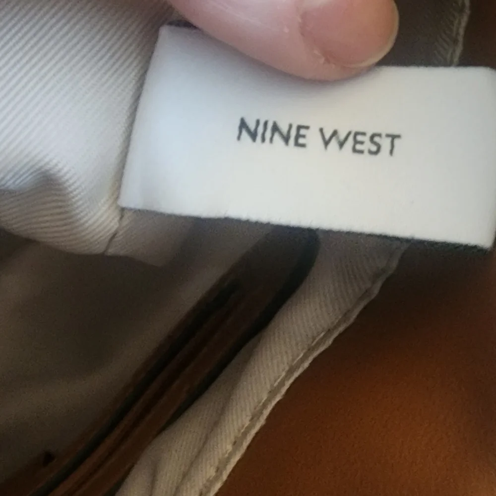 Nine West Brown and Cream Tote Bag‎